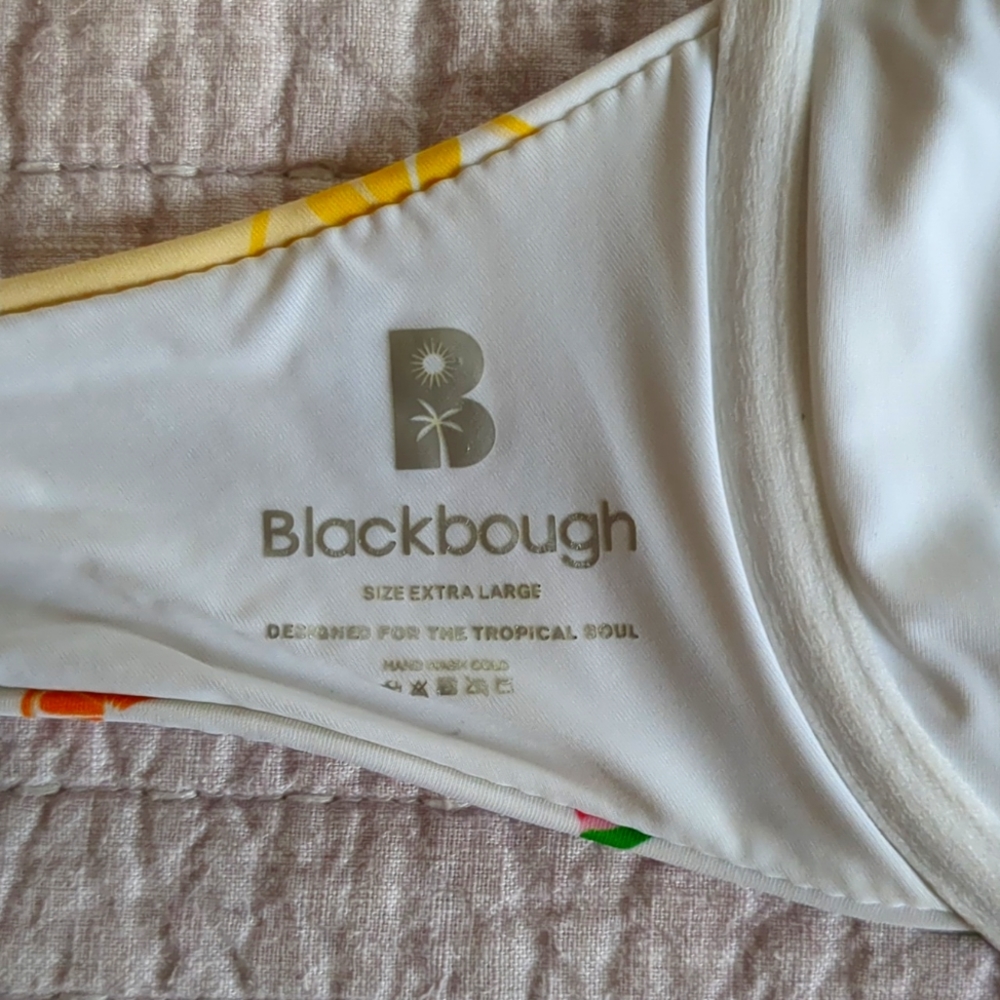 NWOT Fruity Blackbough Bikini Top - Picture 5 of 6